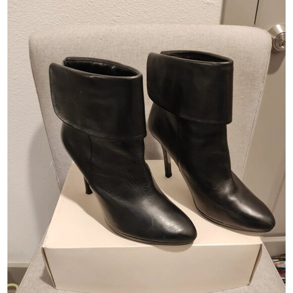 Ralph Lauren Leola High Cuffed Ankle Boots - Picture 1 of 4
